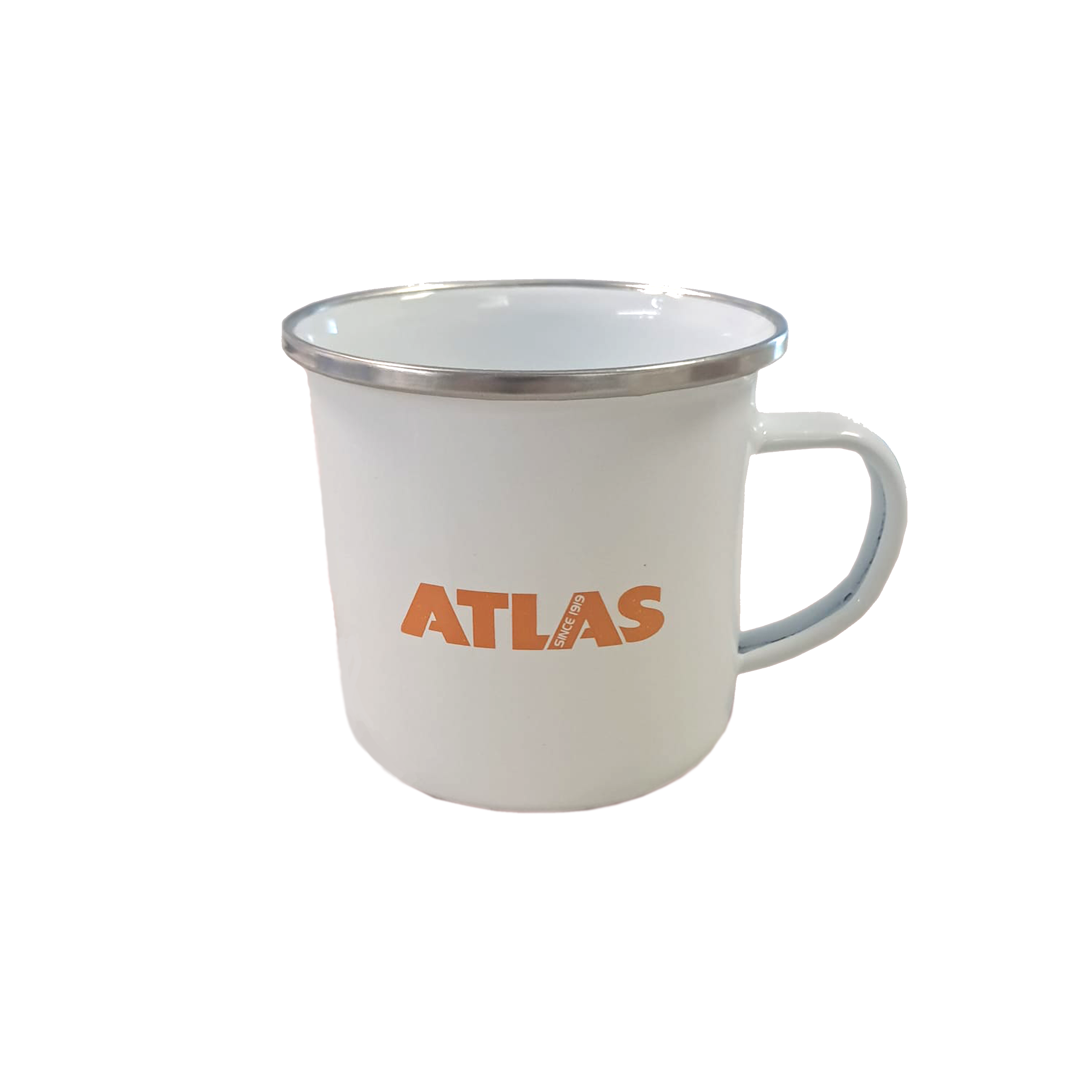 Atlas Enamel Mug