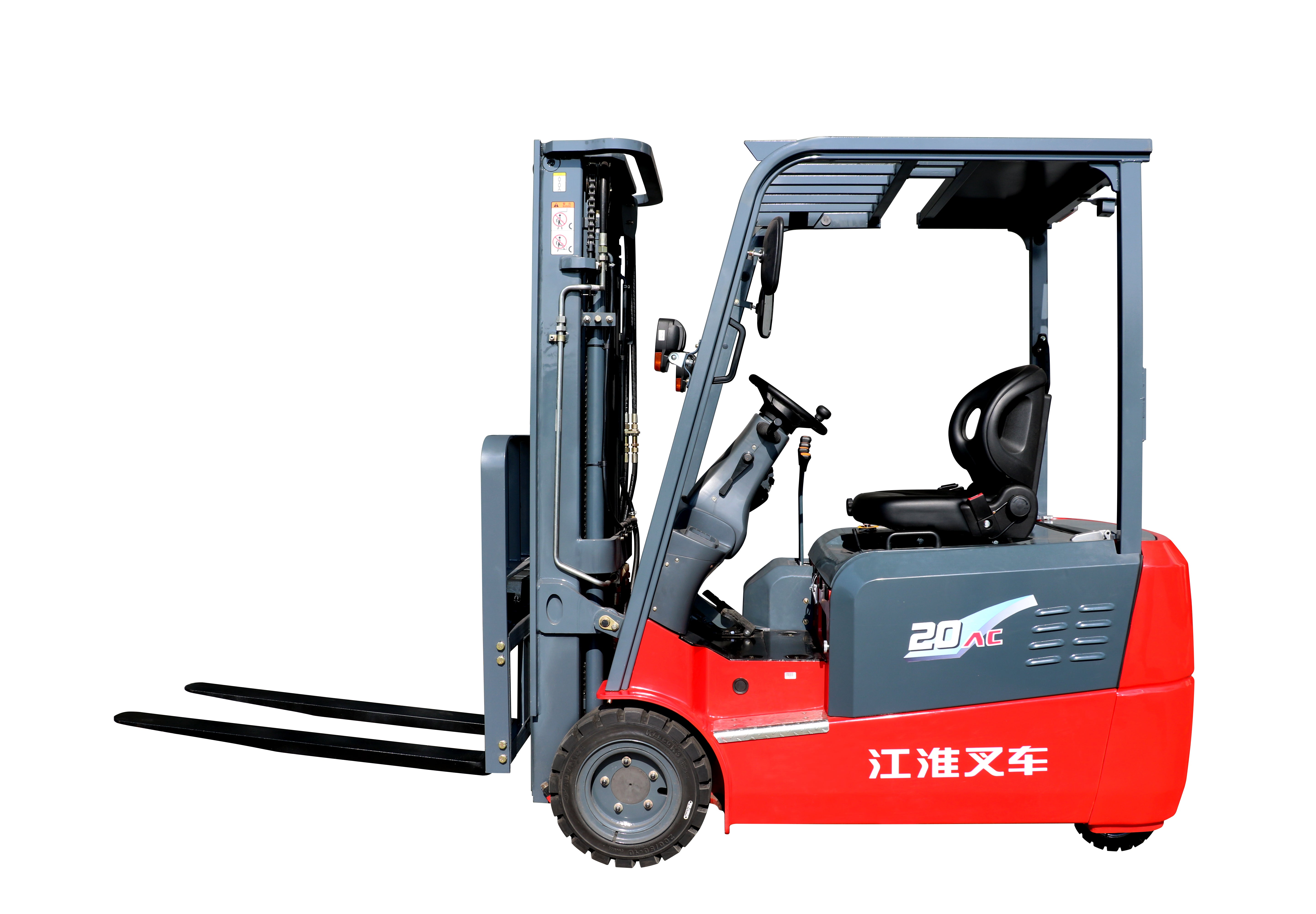 JAC 2t 3-Wheeled Electric Forklift